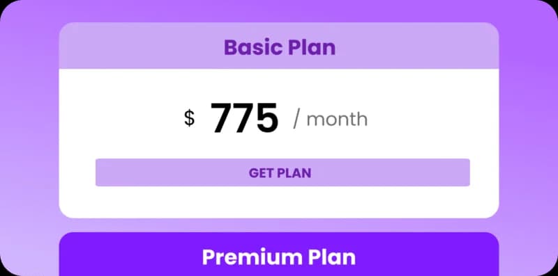 Pricing tables