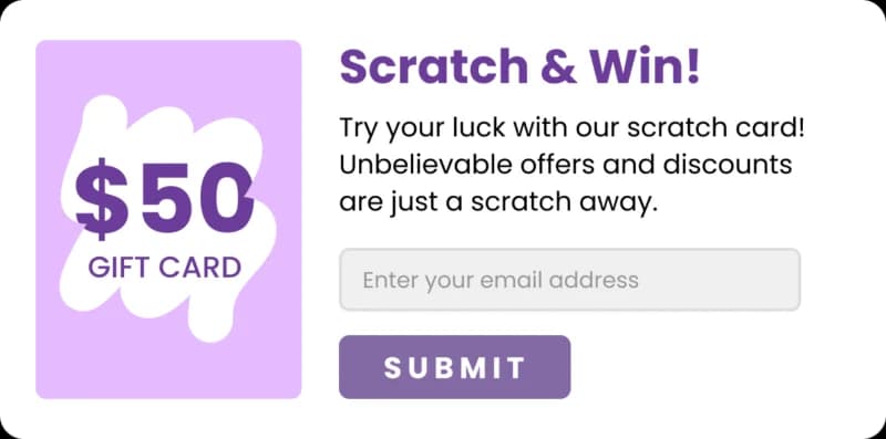 Scratch-card promotions