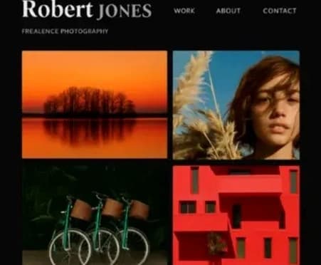 A professional business website presented cleanly